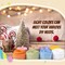 Mlurcu Burlap Ribbon Wired Ribbon 8 Rolls Natural Burlap Wired Ribbon 1-1/2 Inch 40 Yards Solid Fabric Wired Edge Ribbon for Christmas Craft DIY Wrapping Wreath Holiday Party Decorations (Light Color)